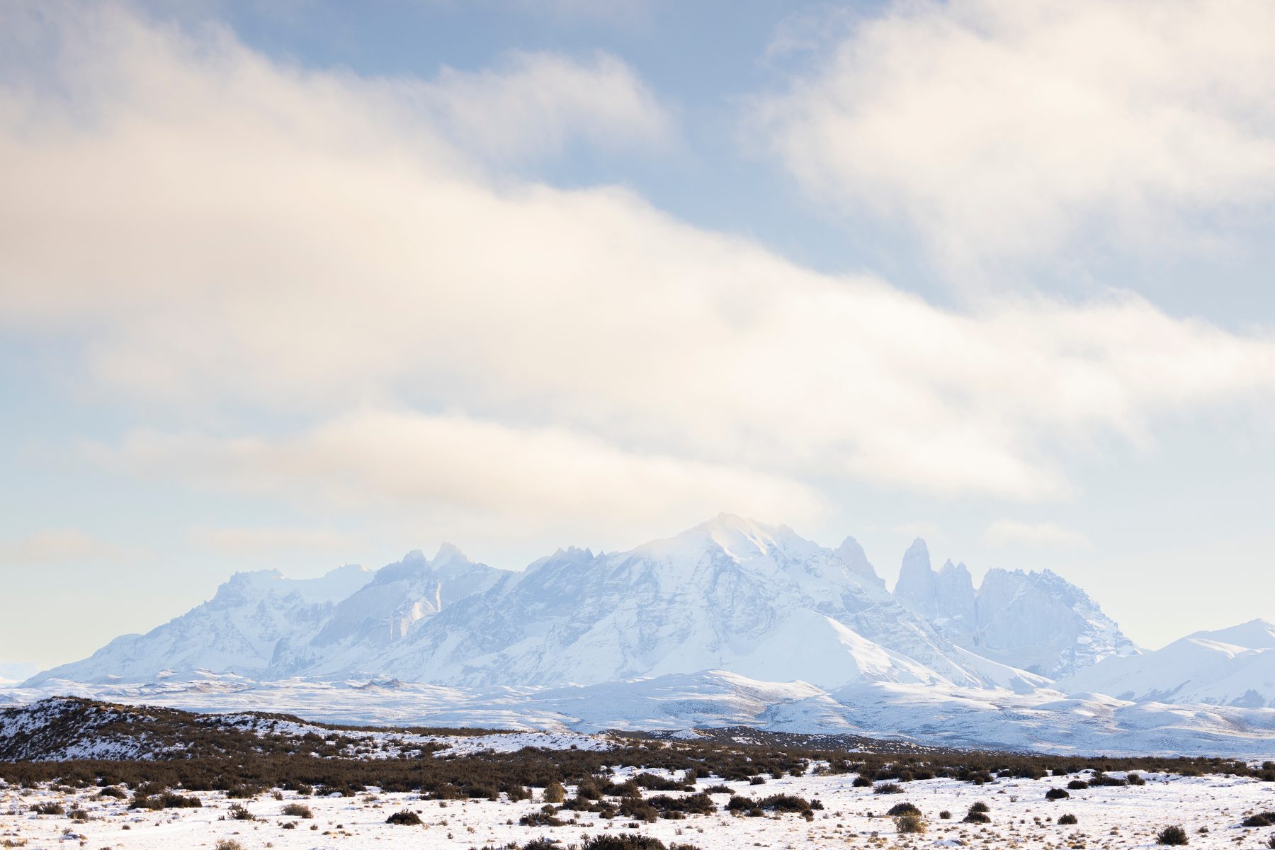 Mountain views from Torres Del Paine